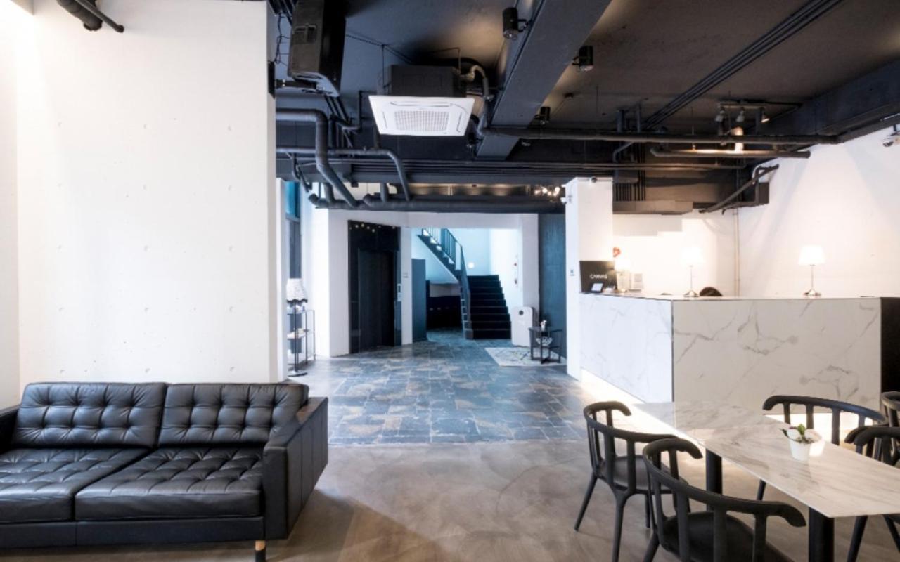 Canvas Black Guesthouse Busan Exterior foto